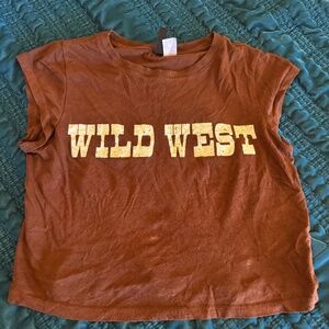 H&M Wild West Crop Top